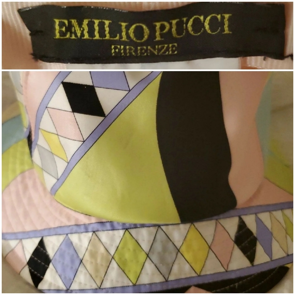 EMILIO PUCCI VINTAGE BUCKET HAT